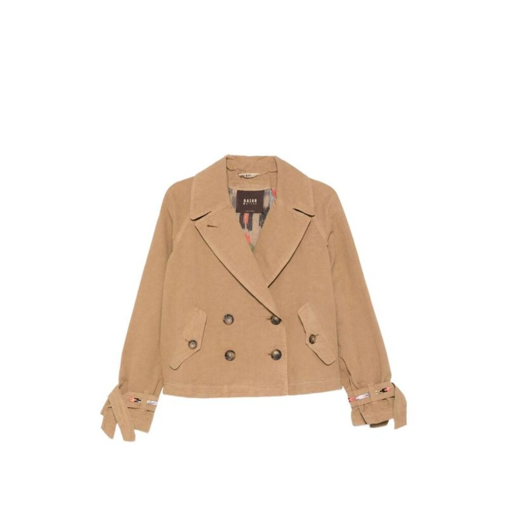 Bazar Deluxe Women's Short Double-Breasted Jacket